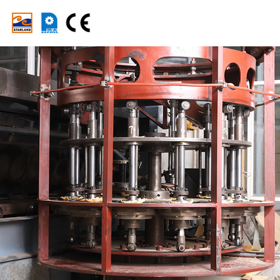 পিএলসি নিয়ন্ত্রণ এবং 2.0hp মোটর সঙ্গে স্বয়ংক্রিয় বিস্কুট তৈরীর যন্ত্রপাতি ওয়েফেল বাস্কেট উত্পাদন লাইন