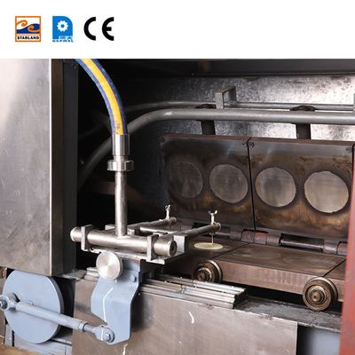 প্রধান মোটর 2.0hp / 1.5KW সহ কাস্টমাইজযোগ্য ওয়েফেল বাস্কেট উত্পাদন লাইন