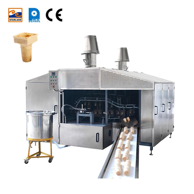 0.75kw প্রধান মোটর স্পেসিফিকেশন সিই সহ স্বয়ংক্রিয় ওয়েফার শঙ্কু উত্পাদন লাইন