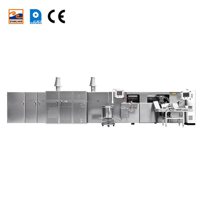 গ্যাস গরমকারী ডিম রোল উৎপাদন লাইন 1200pcs / ঘন্টা ক্ষমতা 380V সঙ্গে