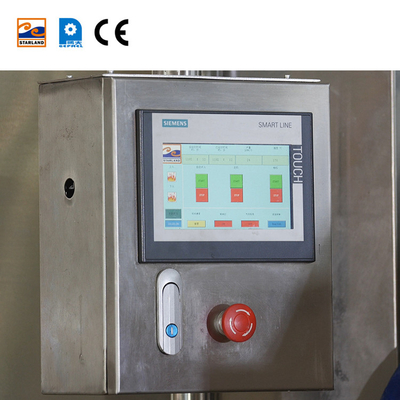 কাস্টমাইজযোগ্য মোনাকা ওয়েফার উৎপাদন লাইন 2.0hp প্রধান মোটর এবং পিএলসি নিয়ন্ত্রণ সিস্টেমের সাথে