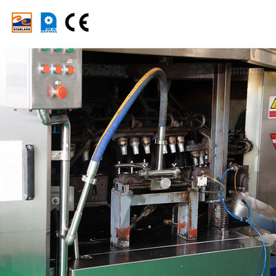 PLC ২৮ মোল্ডস ওয়েফার কোন প্রোডাকশন লাইন, কাস্টমাইজড ডিজাইন সহ