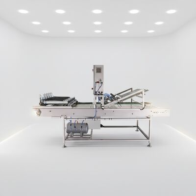 কারখানার সরাসরি বিক্রয় স্বয়ংক্রিয় মার্শালিং কুলিং কনভেয়র চিনি কোণ উত্পাদন লাইনের জন্য