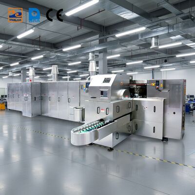 ভিডিও প্রযুক্তিগত সহায়তা সহ কাস্টমাইজড সুগার কোণ উত্পাদন সরঞ্জাম যা উচ্চ ভলিউম উত্পাদন এবং নিয়ন্ত্রণ সমর্থন করে