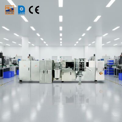 স্বয়ংক্রিয় ওয়েফেল বাস্কেট মেশিন অবিচ্ছিন্ন অপারেশন বড় আকারের উৎপাদনের জন্য উপযুক্ত