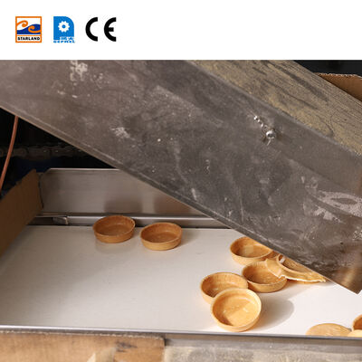 Video Technical Support Waffle Basket Production Line Stainless Steel Construction Equipment for Commercial Food Production