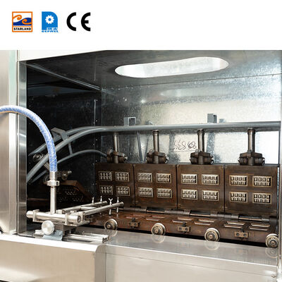 PLC Control System Monaka Wafer Production Equipment Featuring Digital Display Temperature Control Ensuring Consistent Product