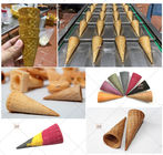 স্ন্যাক ফুড আইসক্রিম ওয়েফার শঙ্কু তৈরির মেশিন 5400 কোণ / ঘন্টা