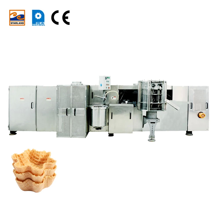 প্রধান মোটর 2.0hp / 1.5KW সহ কাস্টমাইজযোগ্য ওয়েফেল বাস্কেট উত্পাদন লাইন