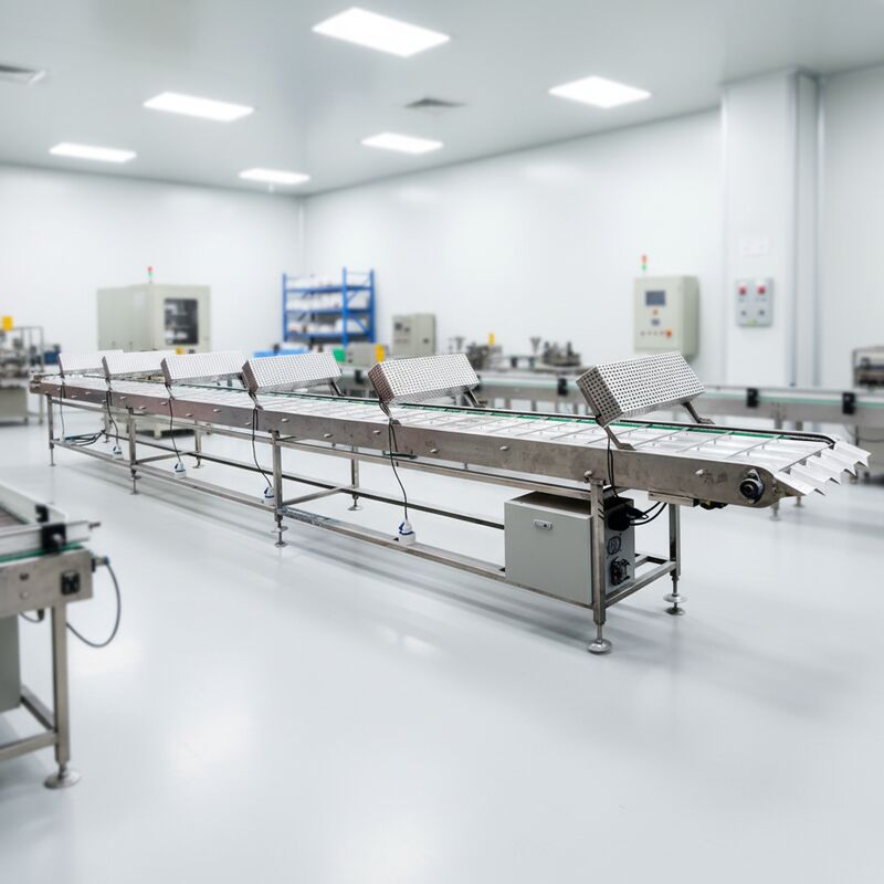 মার্শালিং কুলিং কনভেয়র পাওয়ার সাপ্লাই ক্রমাগত খাদ্য প্রক্রিয়াকরণের জন্য ডিজাইন করা