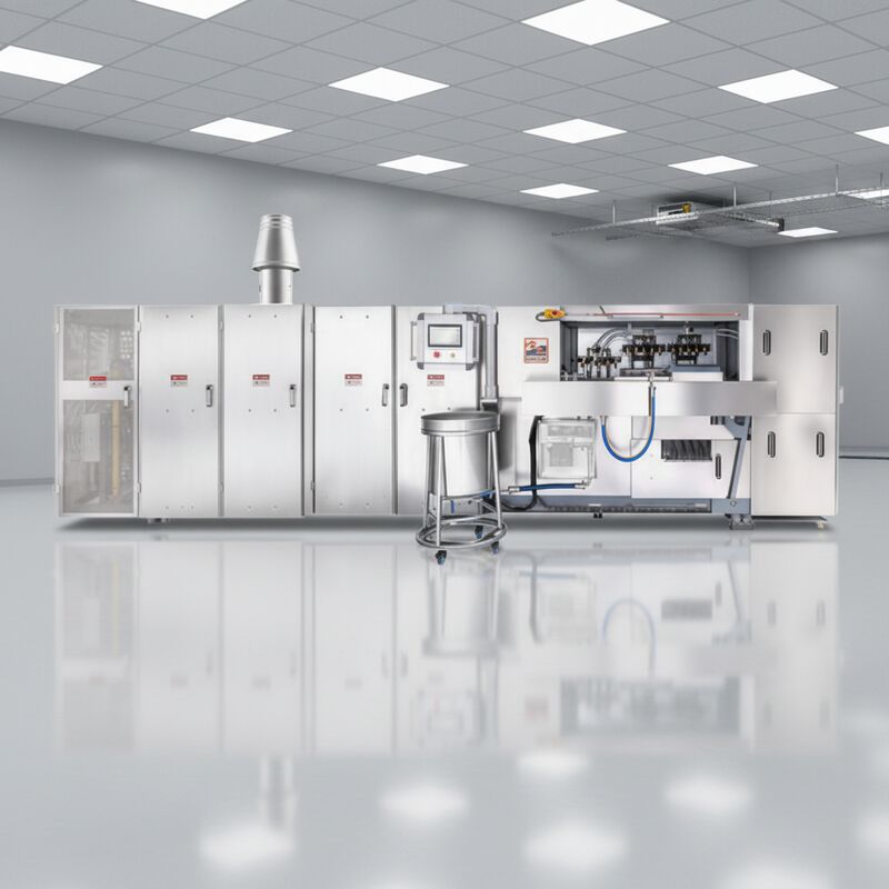 ওয়েফার কোন উৎপাদন লাইনের স্বয়ংক্রিয় পরিচালনা, ওয়েফার কোন তৈরির জন্য পিএলসি নিয়ন্ত্রণ ব্যবস্থা সহ স্টেইনলেস স্টিল