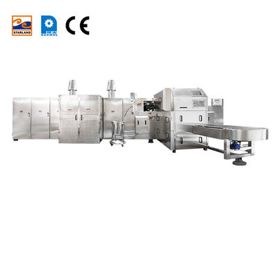 উচ্চ দক্ষতা 220V/380V আইসক্রিম শঙ্কু রোলিং মেশিন