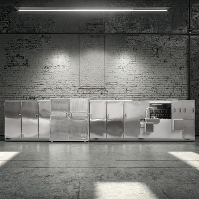 Digital Display Temperature Control Gas Monaka Wafer Production Equipment For Consistent Production Needs