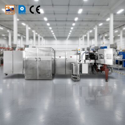 ভিডিও টেকনিক্যাল সাপোর্ট ওয়াফেল বাস্কেট উৎপাদন লাইন উচ্চ ক্ষমতা অবিচ্ছিন্ন জন্য অপ্টিমাইজড