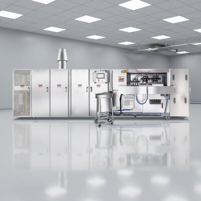 ওয়েফার কোন উৎপাদন লাইনের স্বয়ংক্রিয় পরিচালনা, ওয়েফার কোন তৈরির জন্য পিএলসি নিয়ন্ত্রণ ব্যবস্থা সহ স্টেইনলেস স্টিল