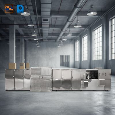 পিএলসি কন্ট্রোল সিস্টেমের সাথে সজ্জিত ওয়েফার বিস্কুট মেশিন স্বয়ংক্রিয় নিয়ন্ত্রণ এবং স্থিতিশীল মোনাকা ওয়েফার উত্পাদন সরবরাহ করে